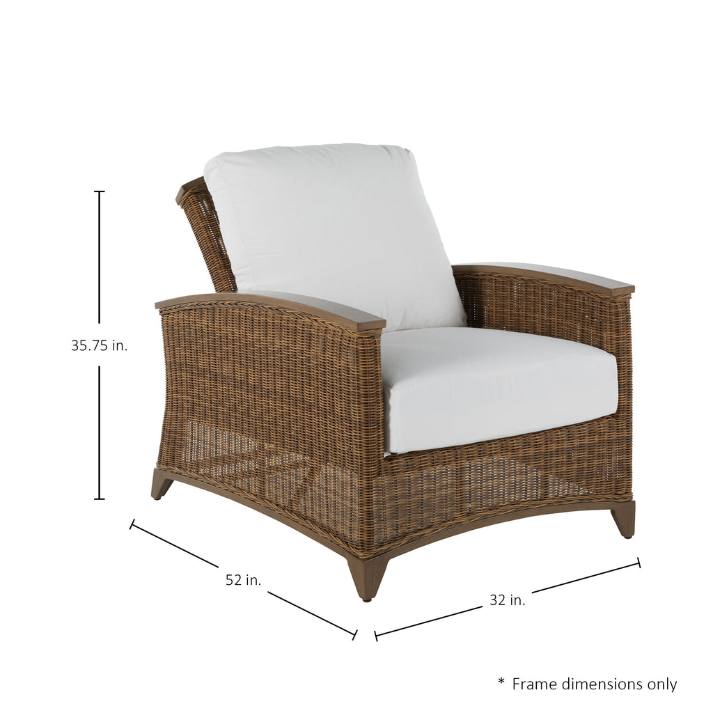 Astoria Resin Wicker Outdoor Recliner Chair