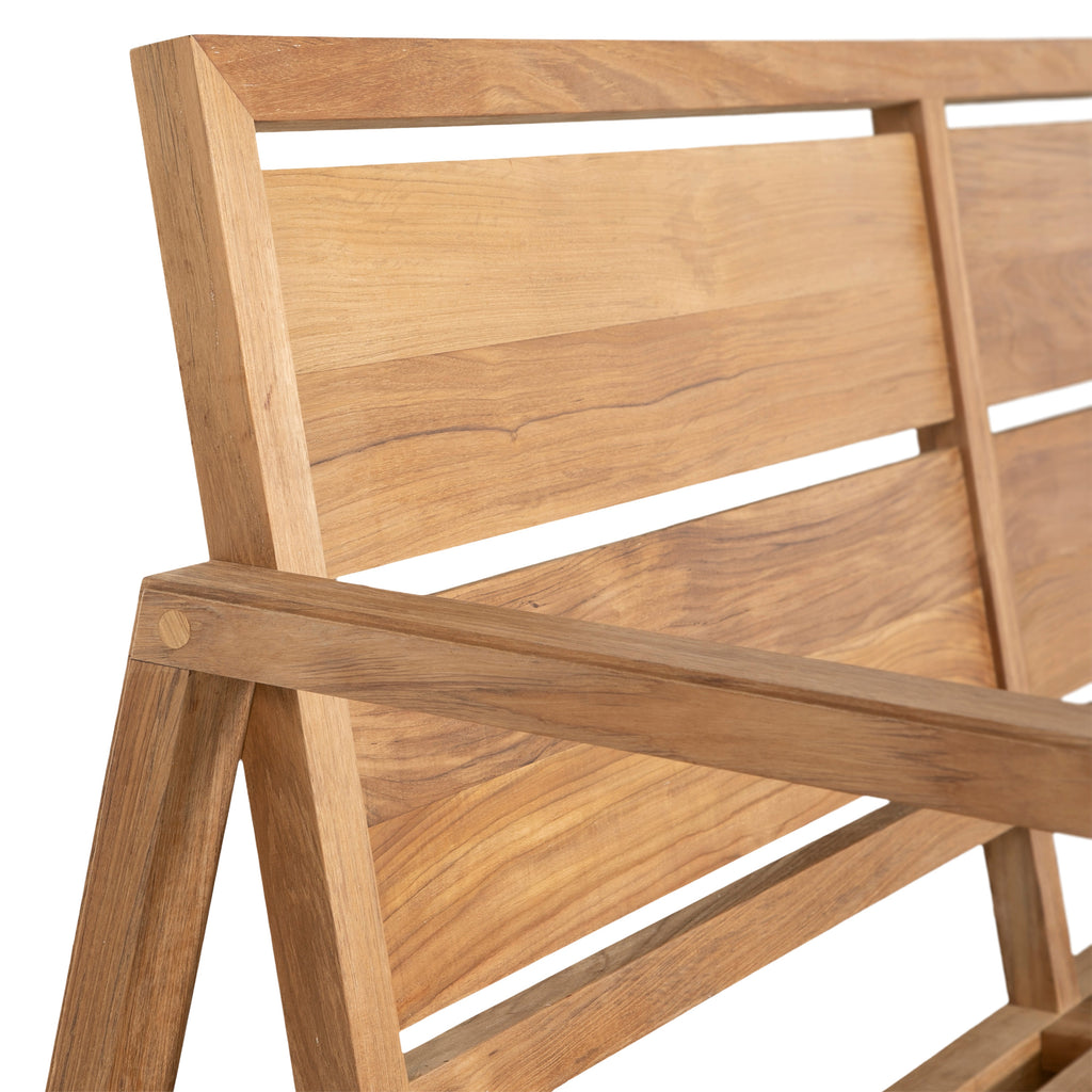 Avondale Teak Outdoor Loveseat