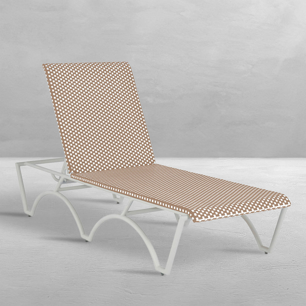 Savoy French Bistro Wicker Outdoor Chaise Lounge