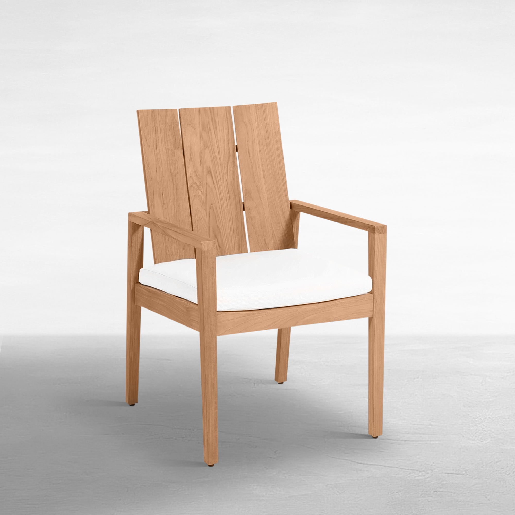 Ashland Teak Outdoor Dining Arm Chair