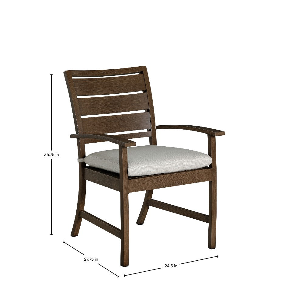 Charleston Aluminum Outdoor Arm Chair