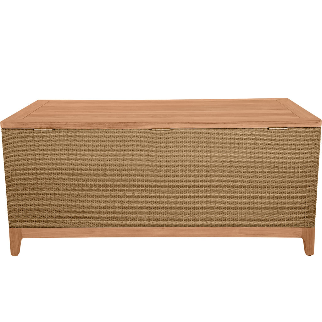 Chesapeake N-Dura Resin Wicker Outdoor Storage Box