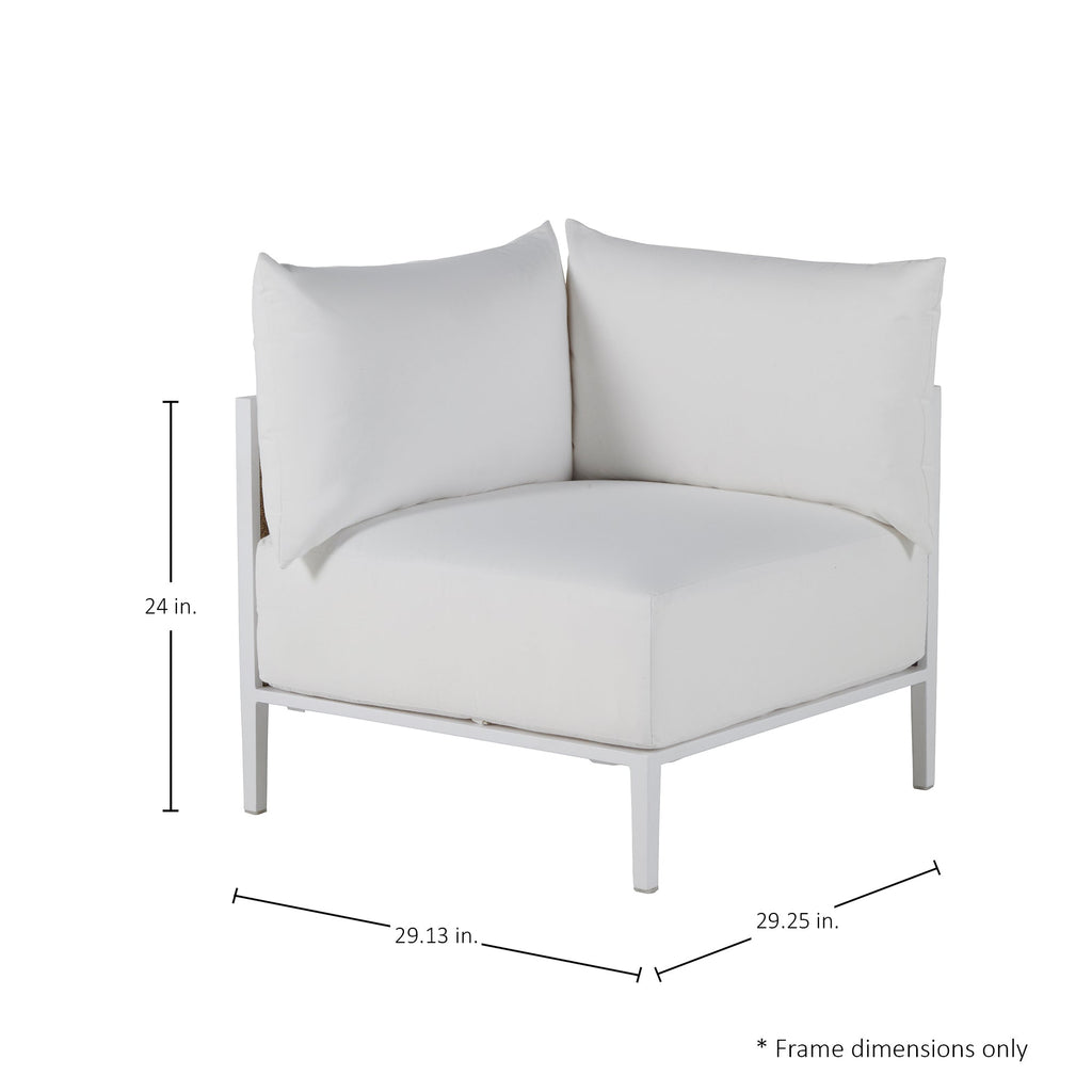 Havana Resin Wicker Outdoor Corner Sectional Sofa