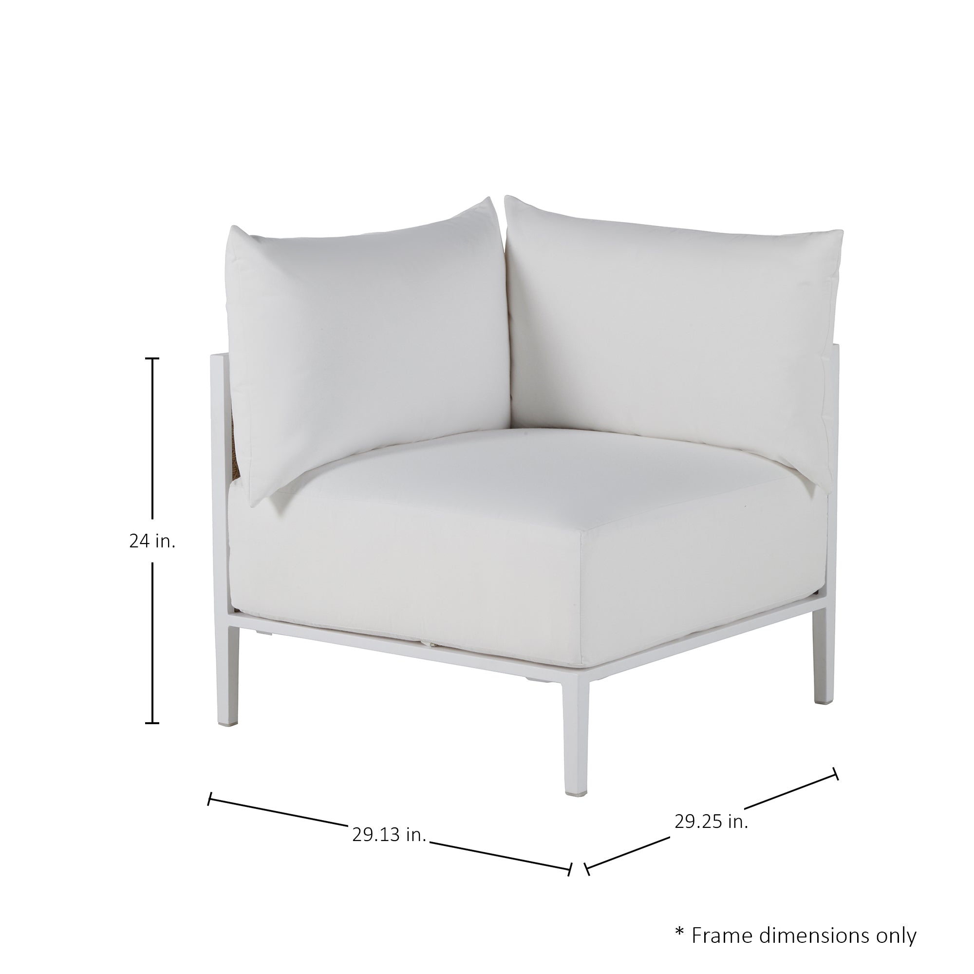 Havana Resin Wicker Outdoor Corner Sectional Sofa