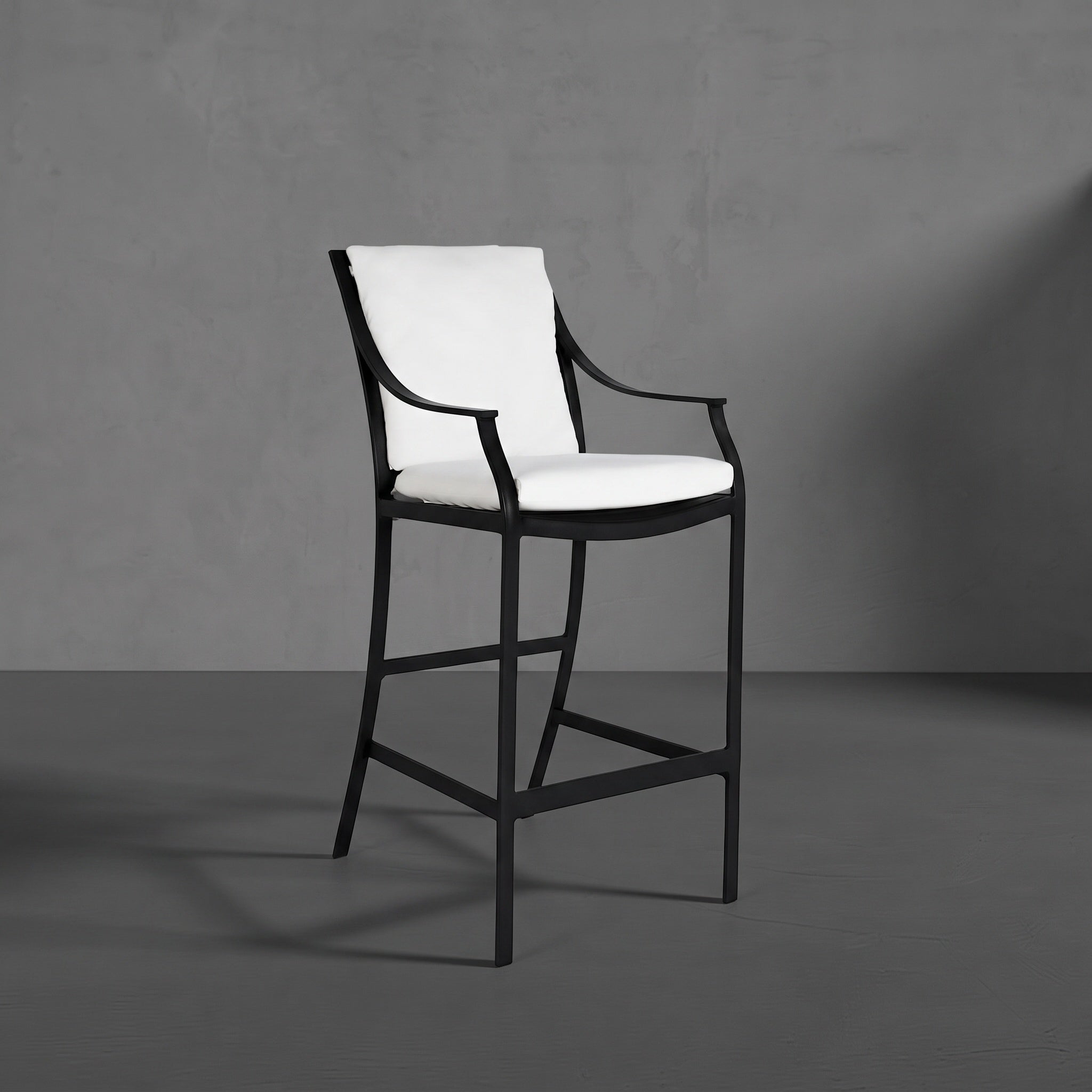 Monaco Aluminum Outdoor Ocean Outdoor Bar Stool