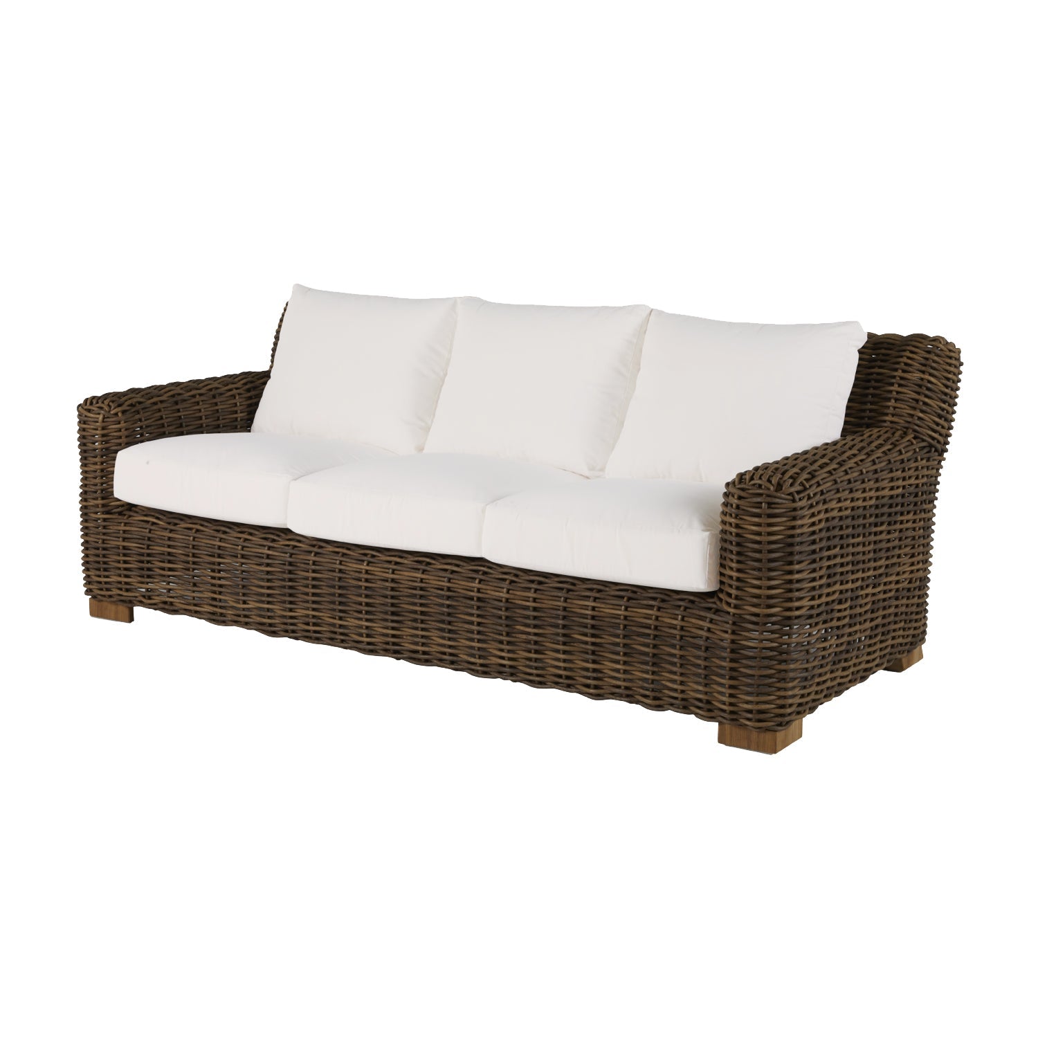 QS Montauk Sofa, Raffia-Bali Pearl