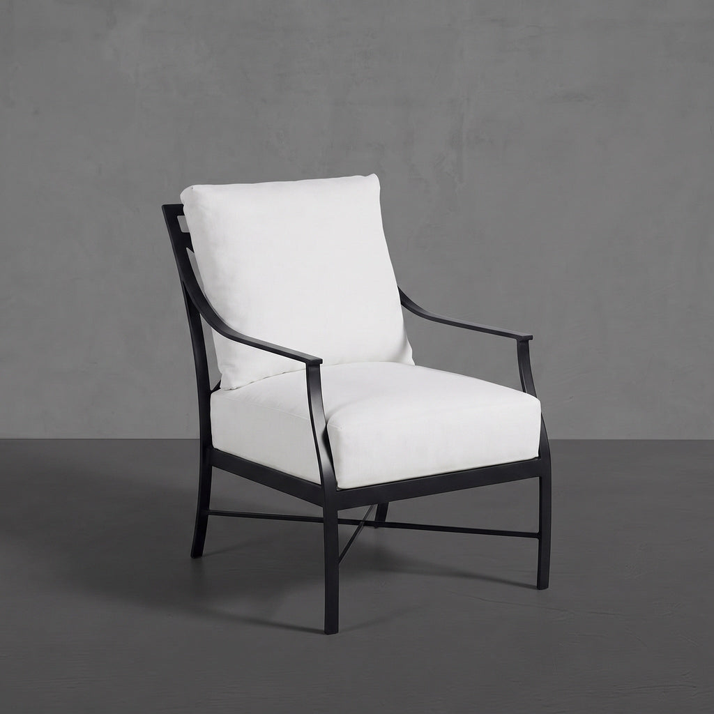 Monaco Aluminum Outdoor Lounge Chair