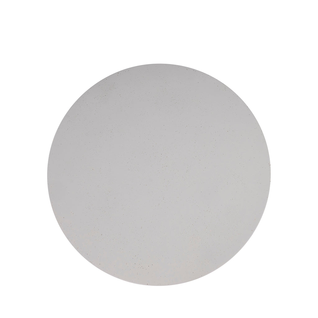 Caraway 20.5" Round Outdoor Pedestal Side Table
