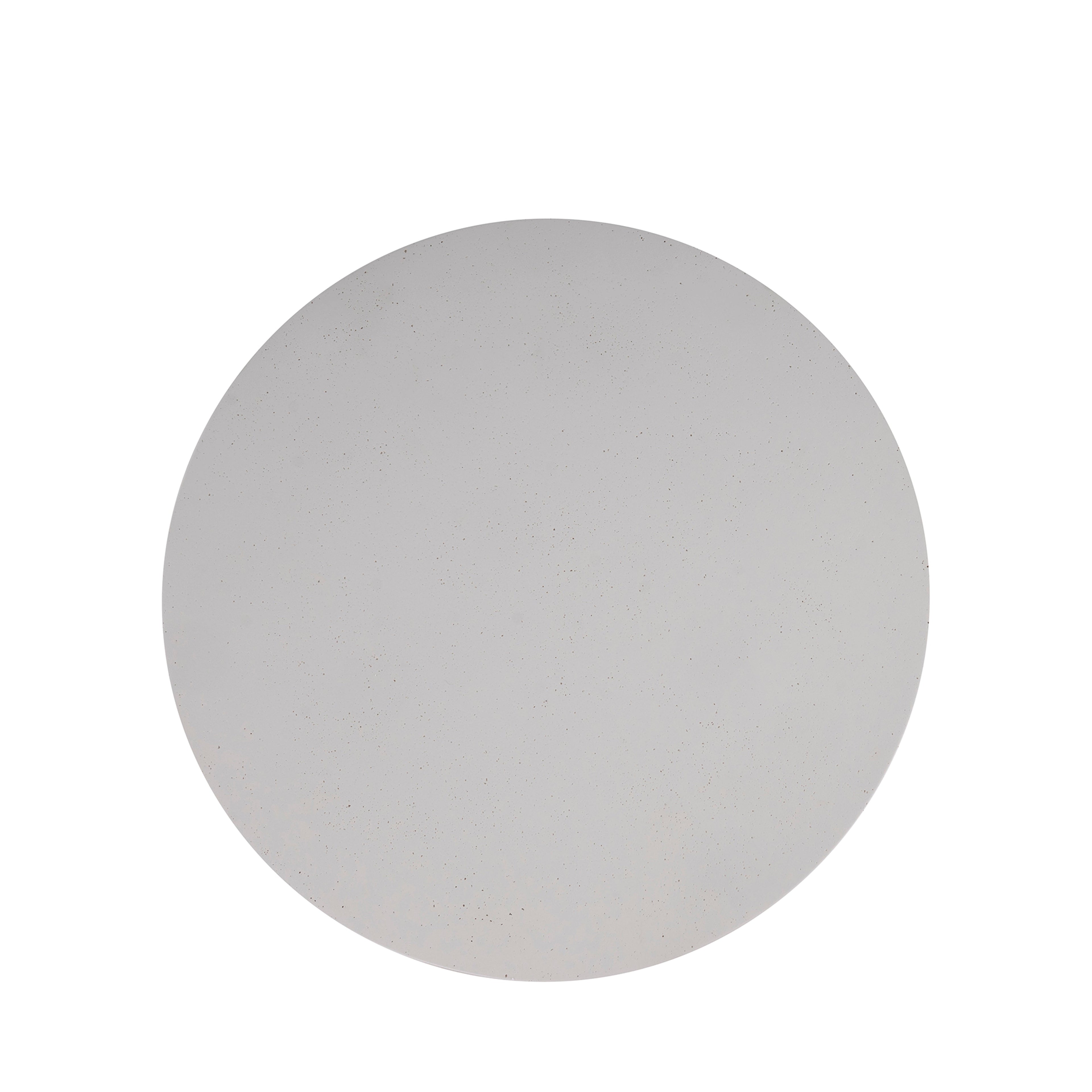 Caraway 20.5" Round Outdoor Pedestal Side Table
