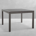 Portside 42" Square Outdoor Slatted Top Table