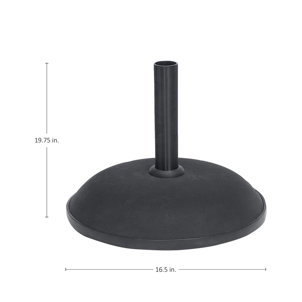 Stained Concrete Umbrella Base (78 Lbs)