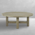 Croquet Teak 40.25" Round Outdoor Coffee Table