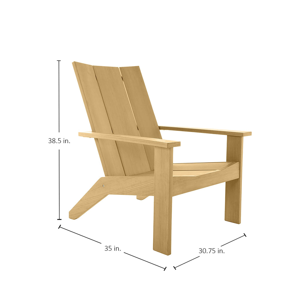 Ashland N-Dura Wood Adirondack Lounge Chair