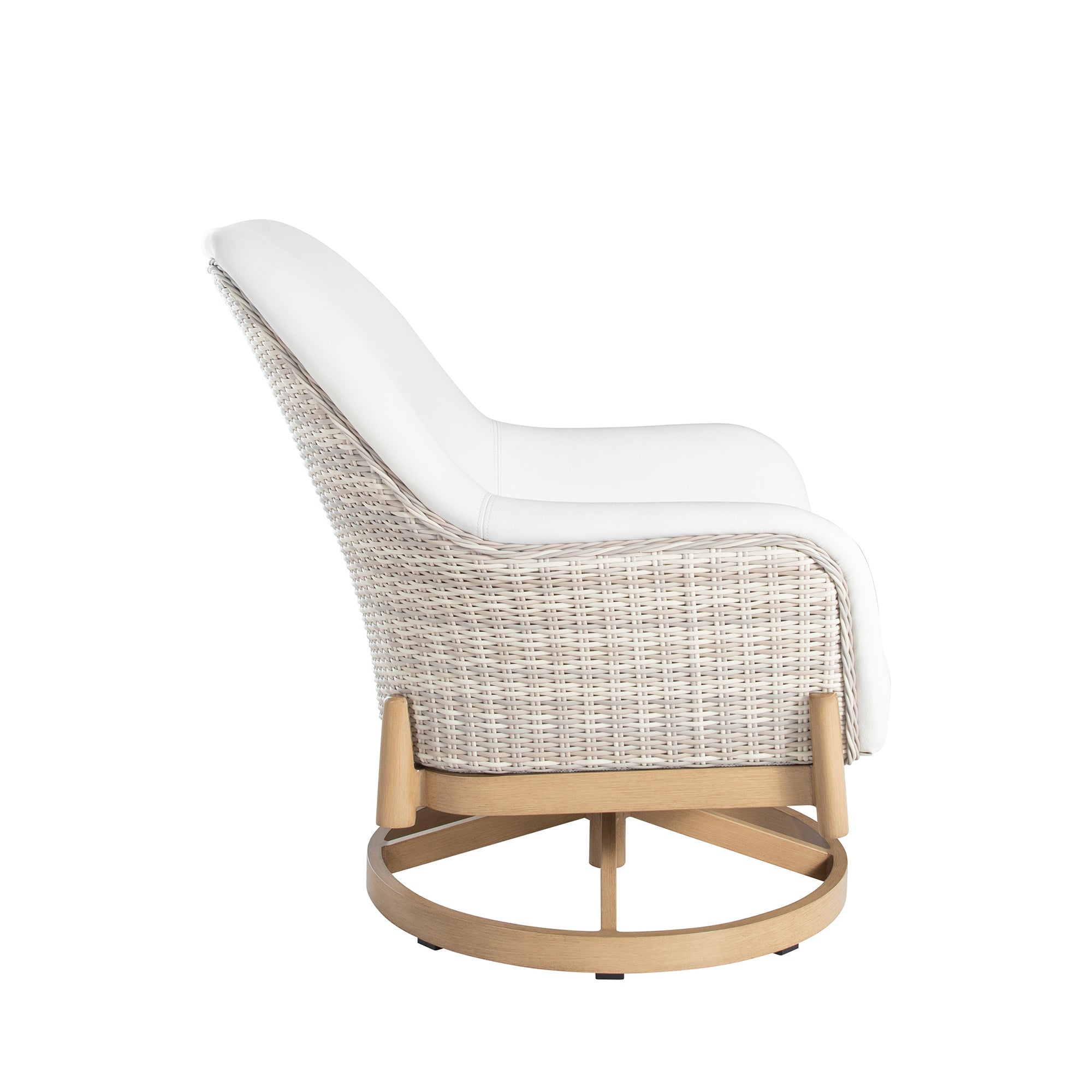 Palma Resin Wicker Outdoor Swivel Lounge Chair