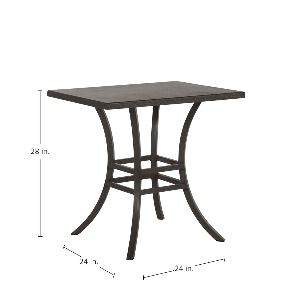 Cort Aluminum Outdoor Pedestal Dining Table Base