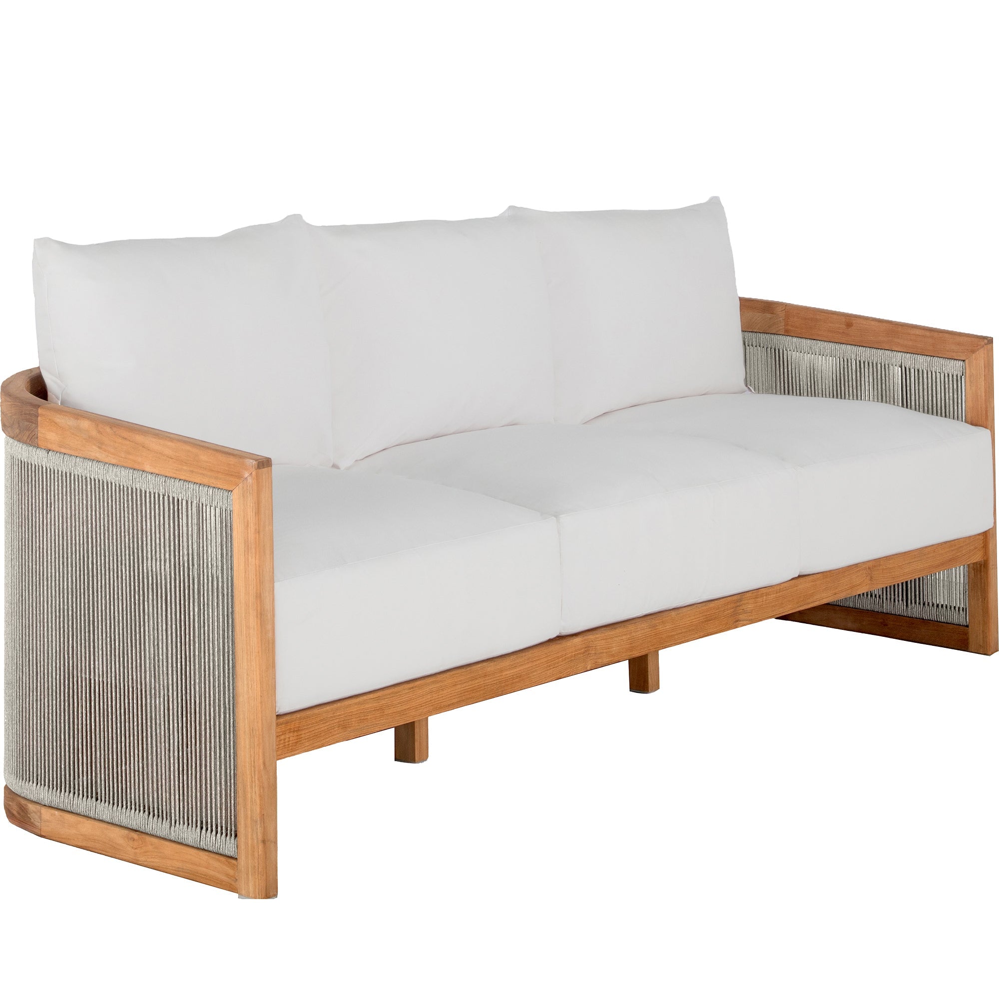 Avalon Teak Rope Outdoor Sofa