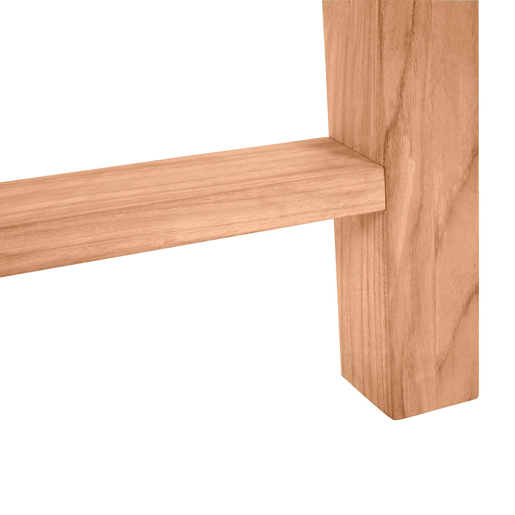 Paige Teak 60" Round Outdoor Dining Table
