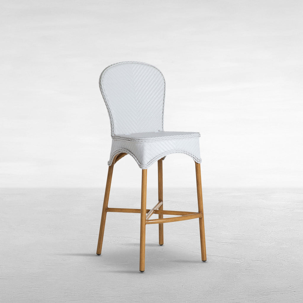 Savoy N-Dura Resin Wicker Outdoor Bar Stool