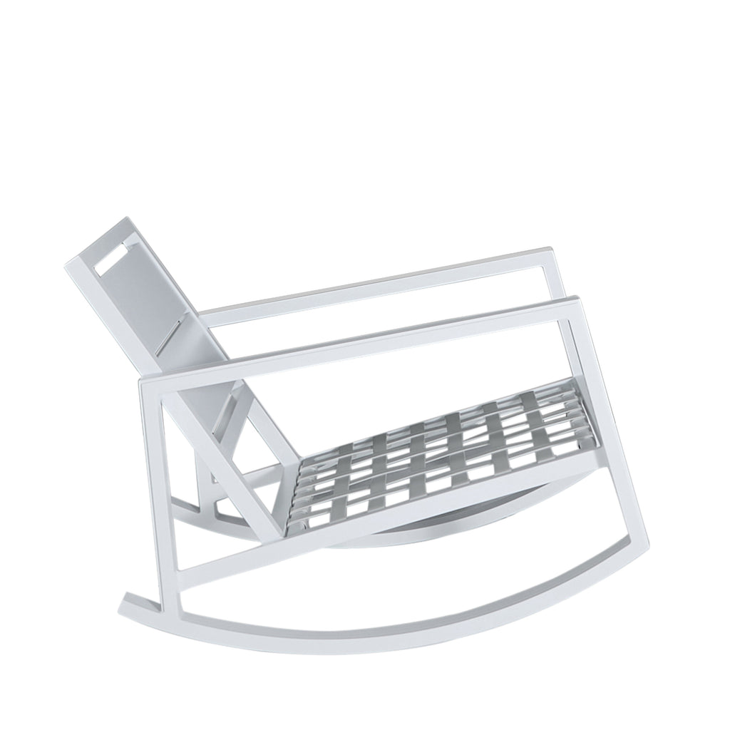 Avondale Aluminum Outdoor Lounge Rocker Chair