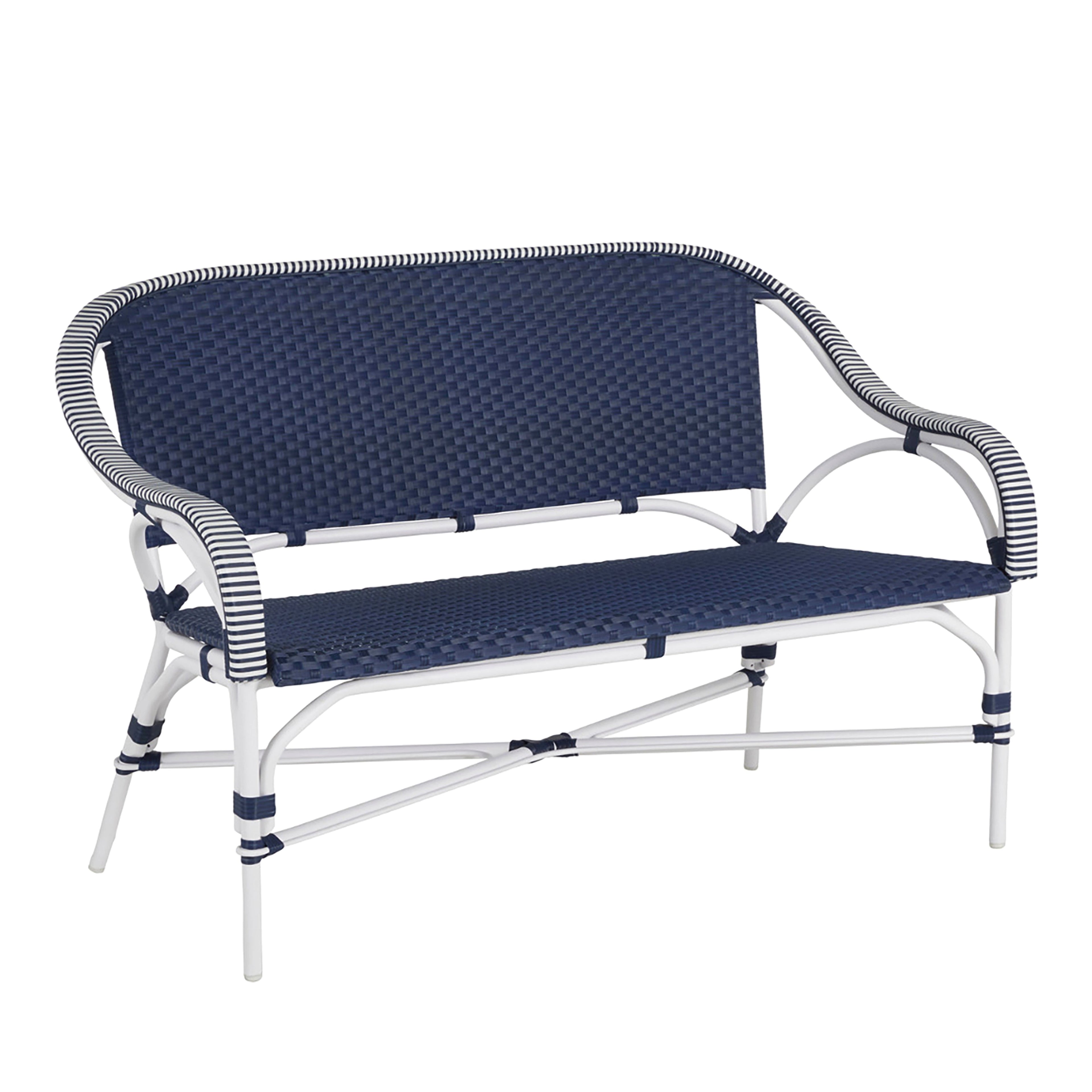 Savoy Resin Wicker Outdoor Loveseat