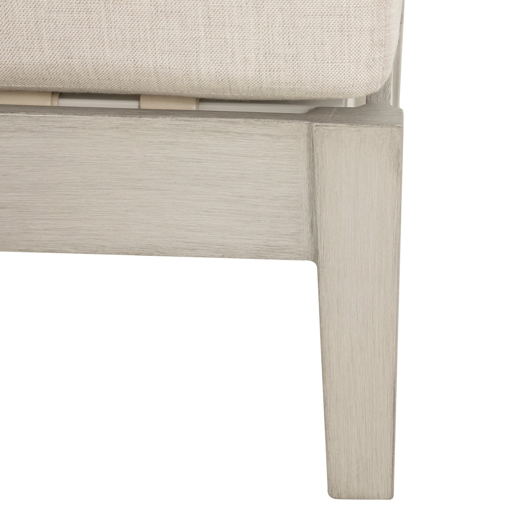 Kennebunkport Aluminum Outdoor Woven Ottoman
