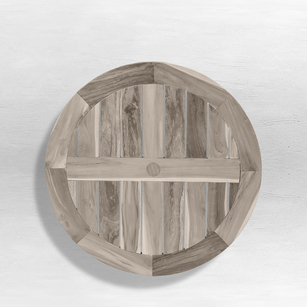 Club Teak 35.5" Round Outdoor Table Top