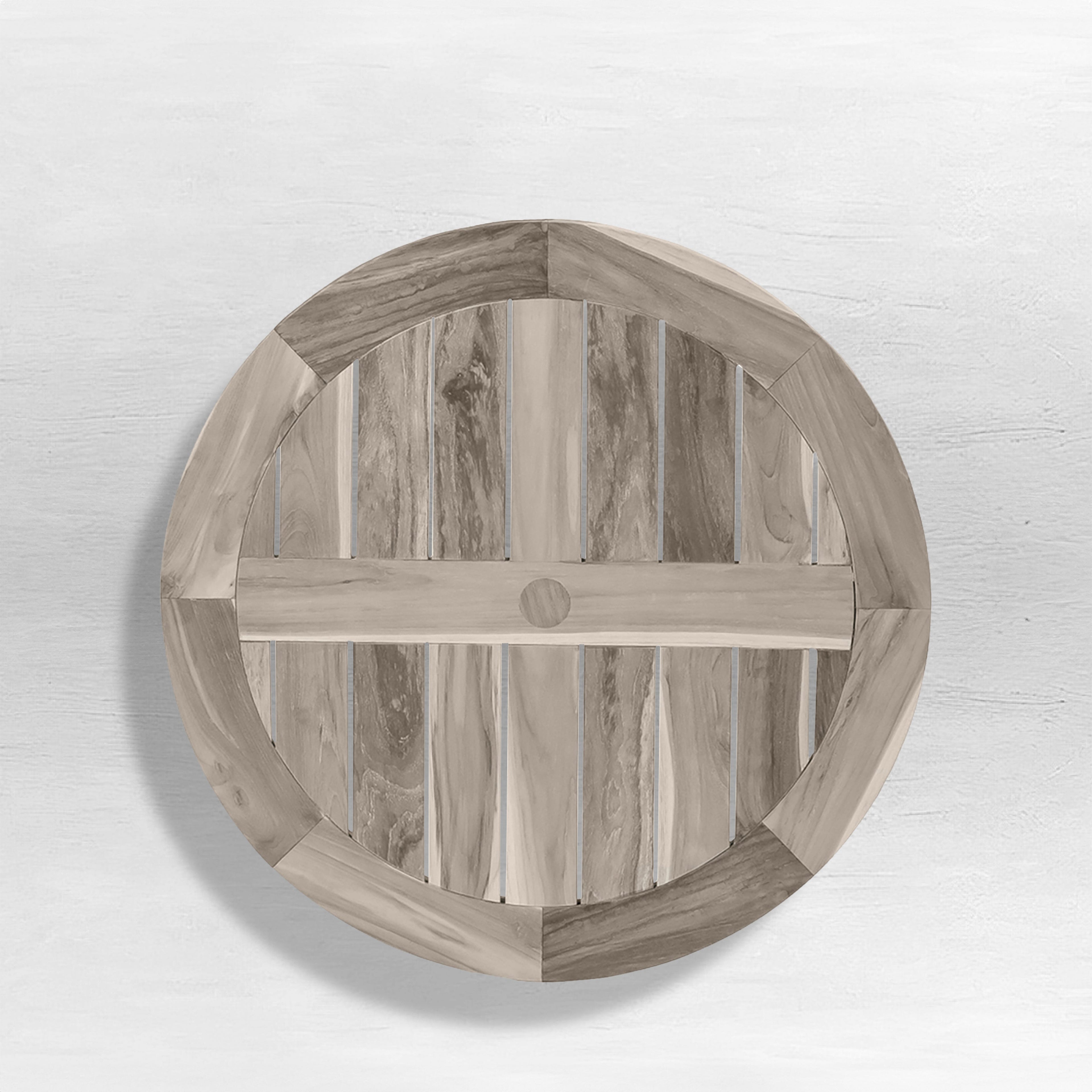 Club Teak 35.5" Round Outdoor Table Top