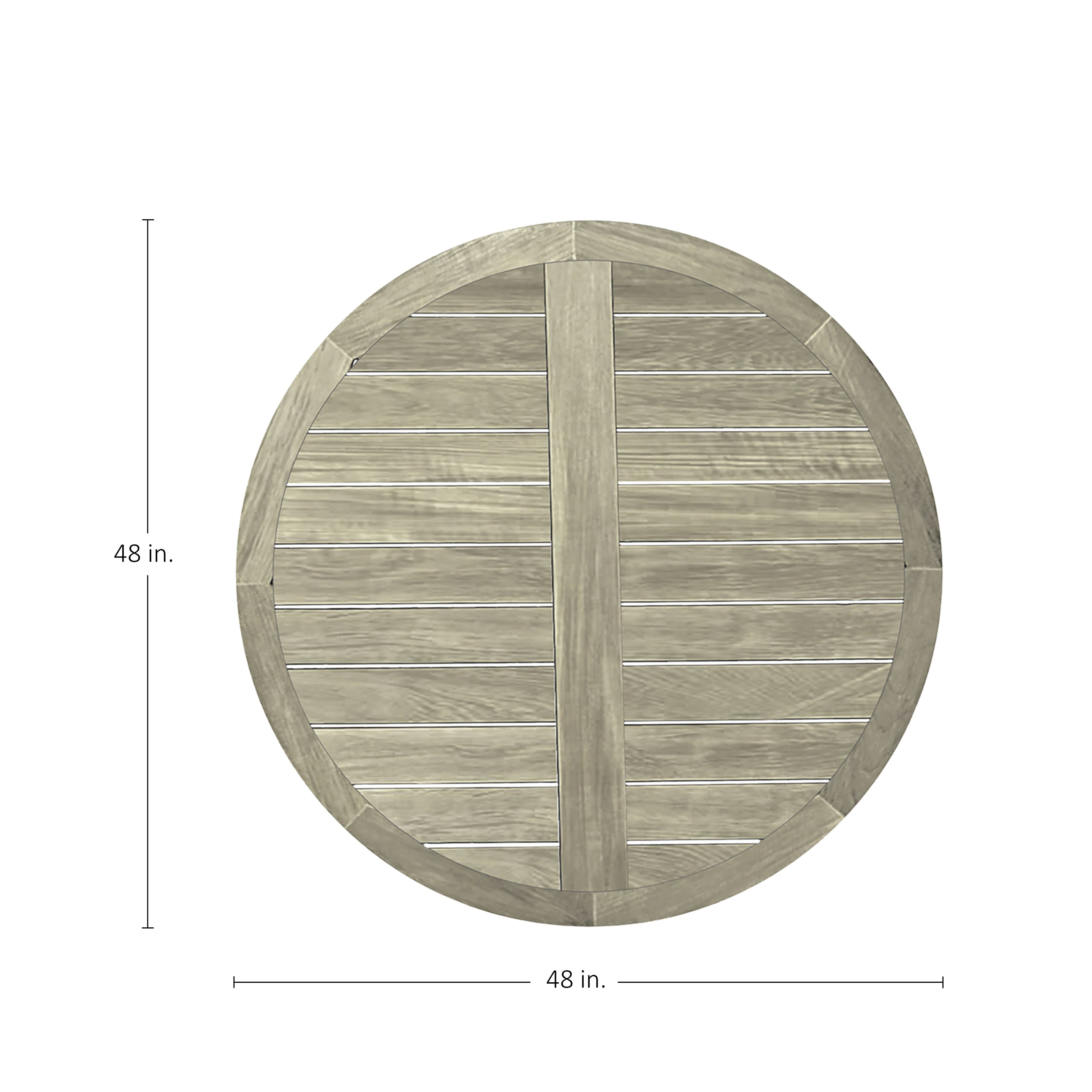 Club Teak 48" Round Outdoor Table Top