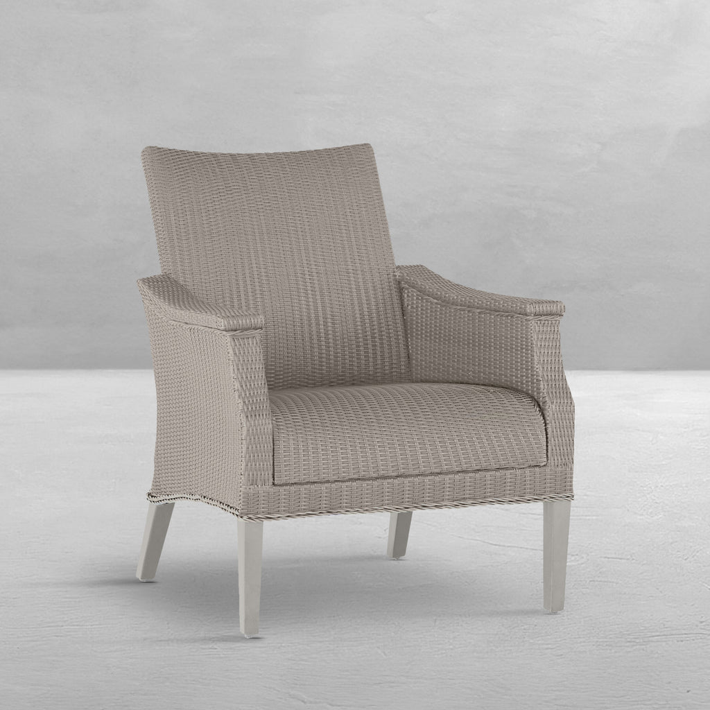 Bentley Woven Resin Wicker Outdoor Lounge Chair