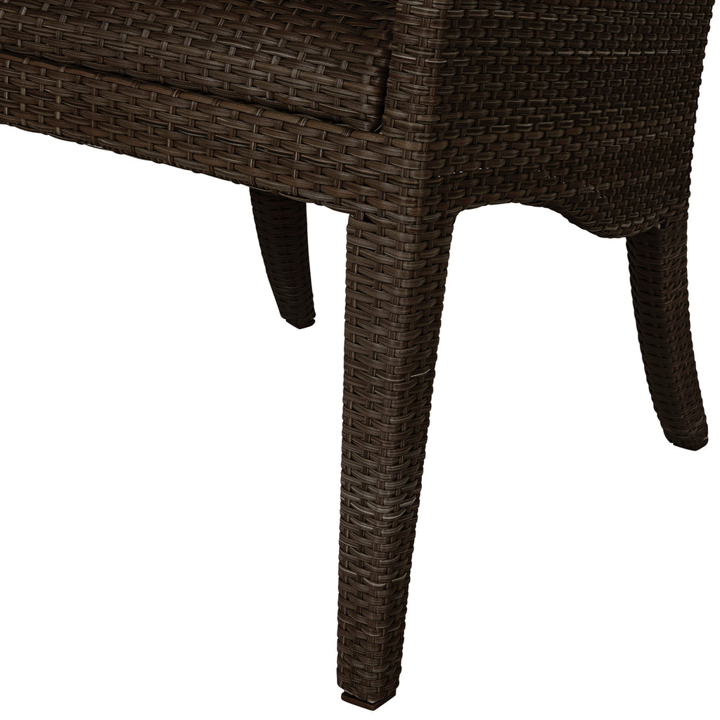Athena Plus Woven Resin Wicker Outdoor Arm Chair