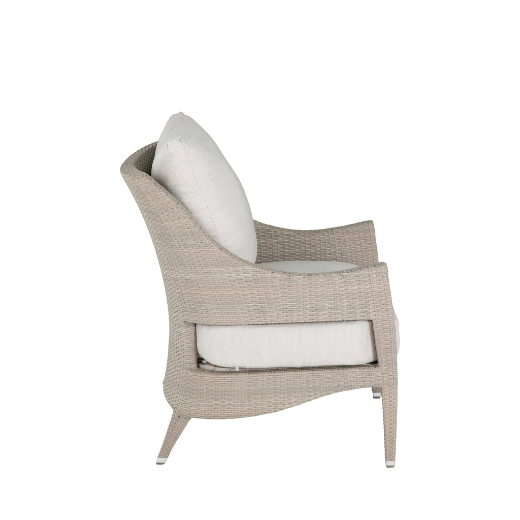 Athena Woven Resin Wicker Outdoor Lounge Chair