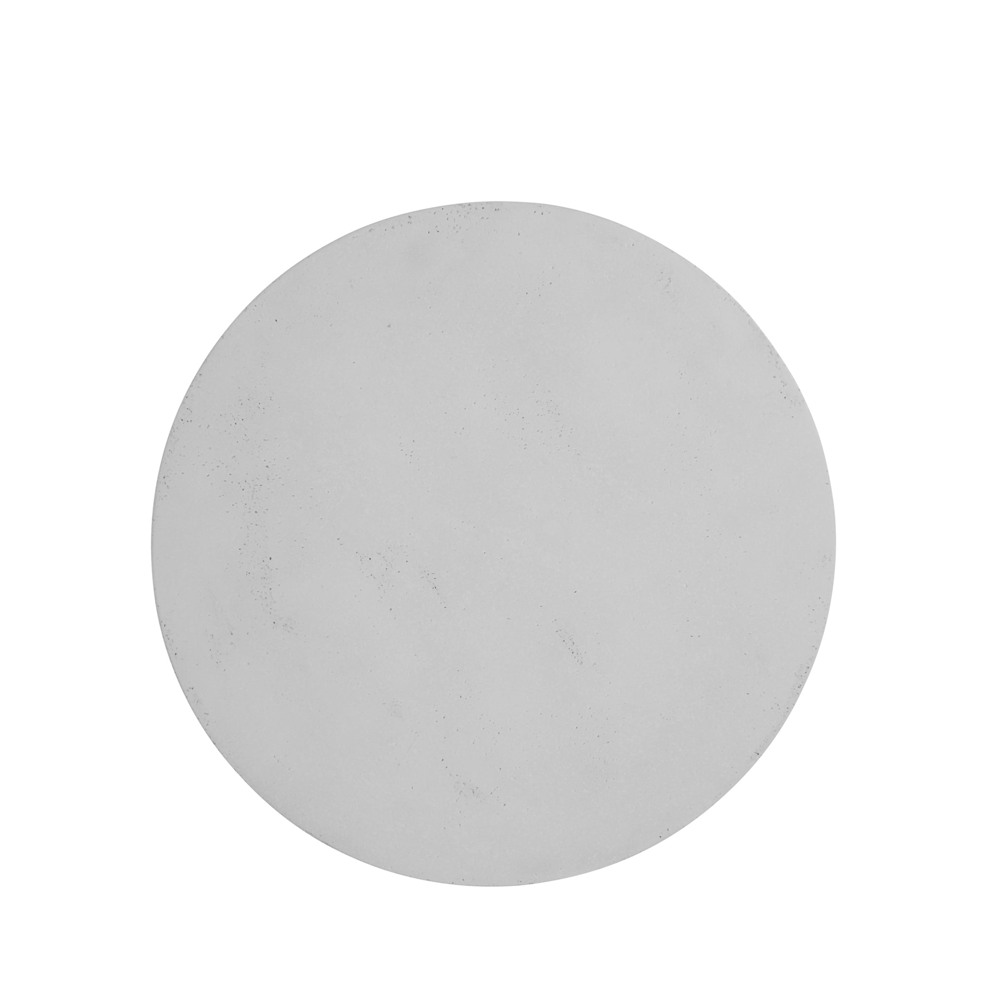 Ibis Cast Stone Round Outdoor Pedestal End Table