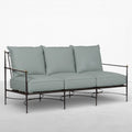 QS Roma Sofa, Slate Gray-Cast Mist