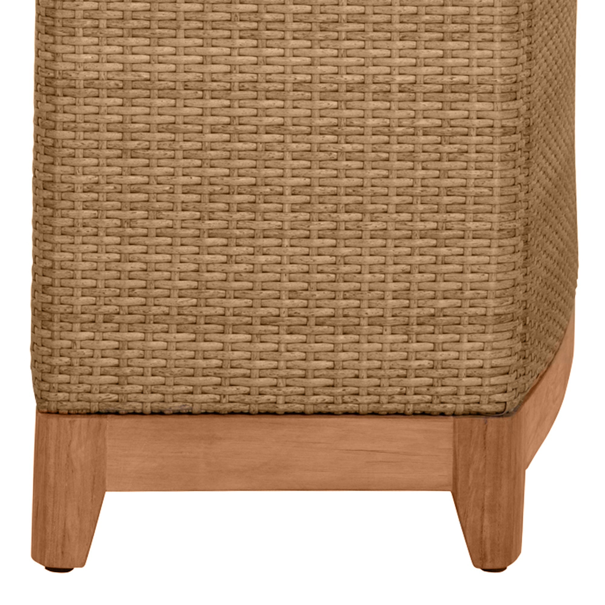 Chesapeake N-Dura Resin Wicker Console Cabinet