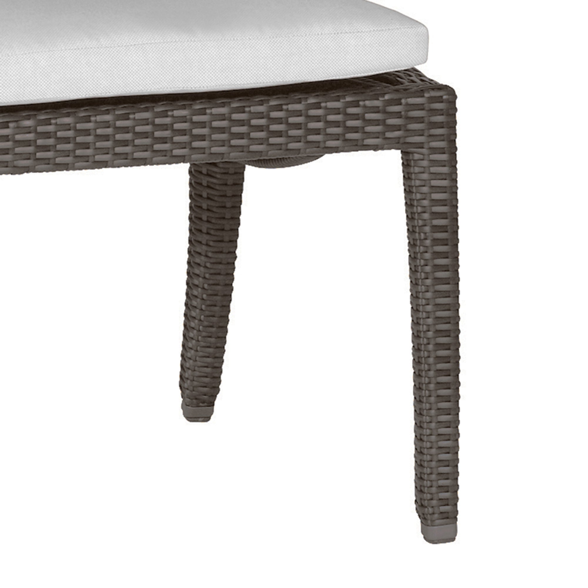 Athena Woven Resin Wicker Outdoor Side Chair
