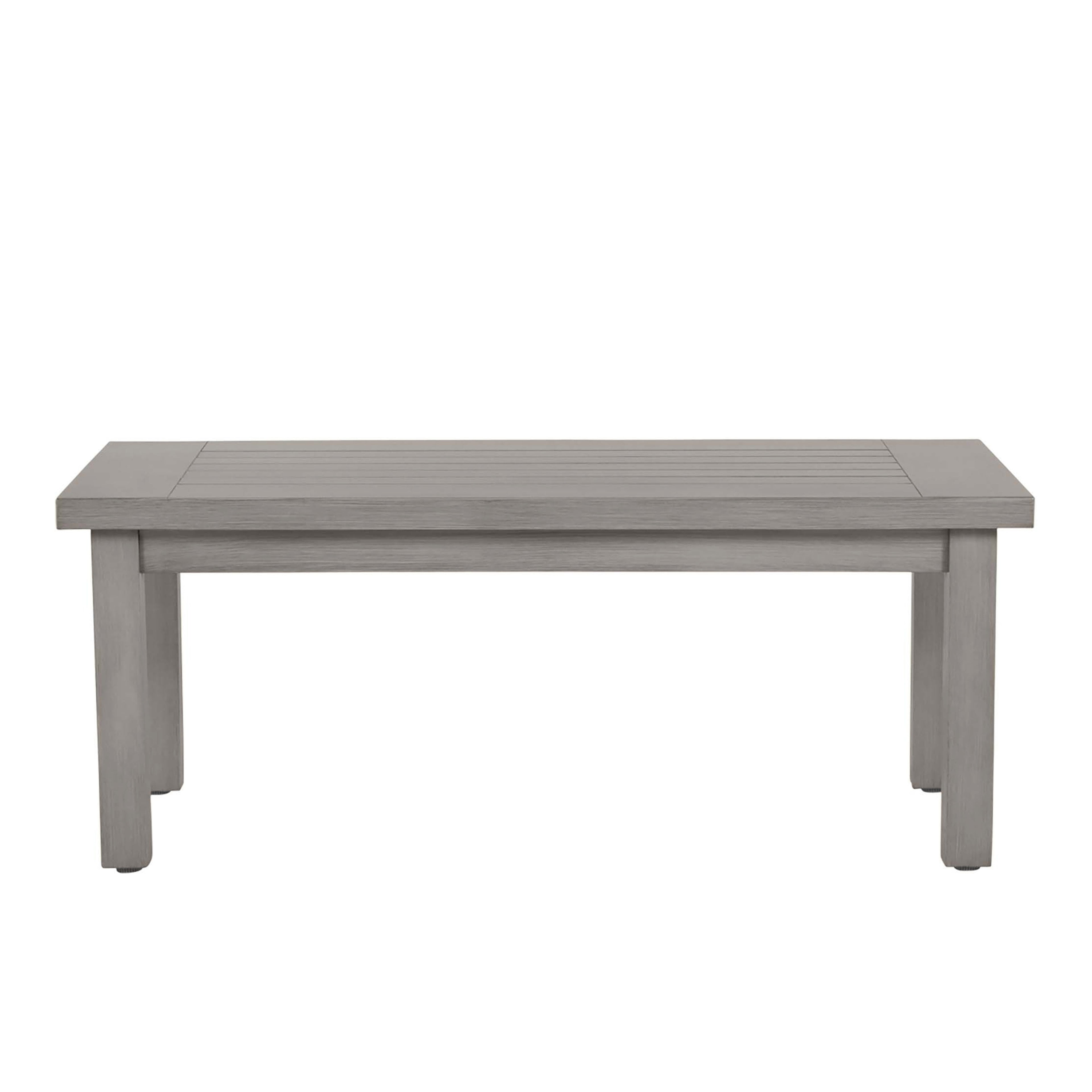 Club Rectangle Outdoor Slatted Coffee Table