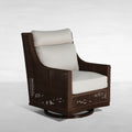 Peninsula Wicker Outdoor Swivel Glide Chair