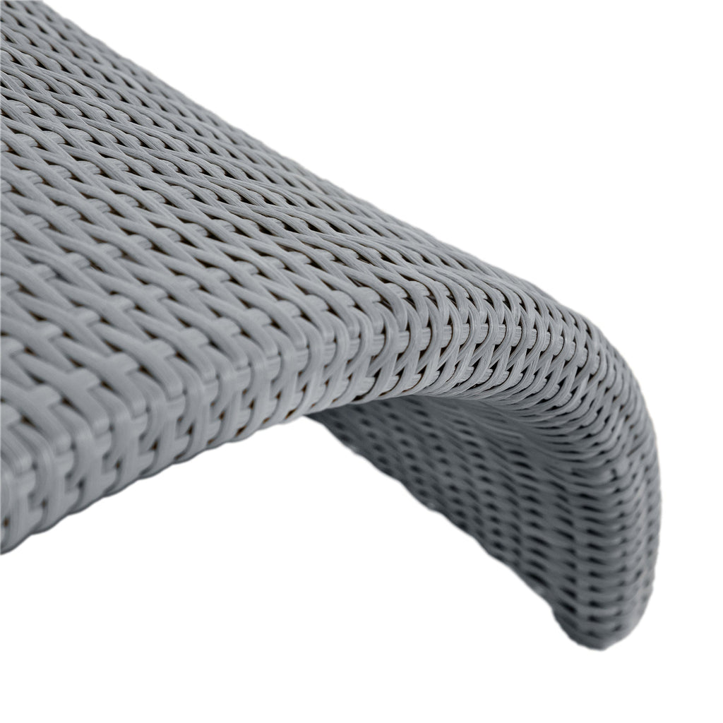 Halo N-Dura Resin Wicker Outdoor Woven Ottoman