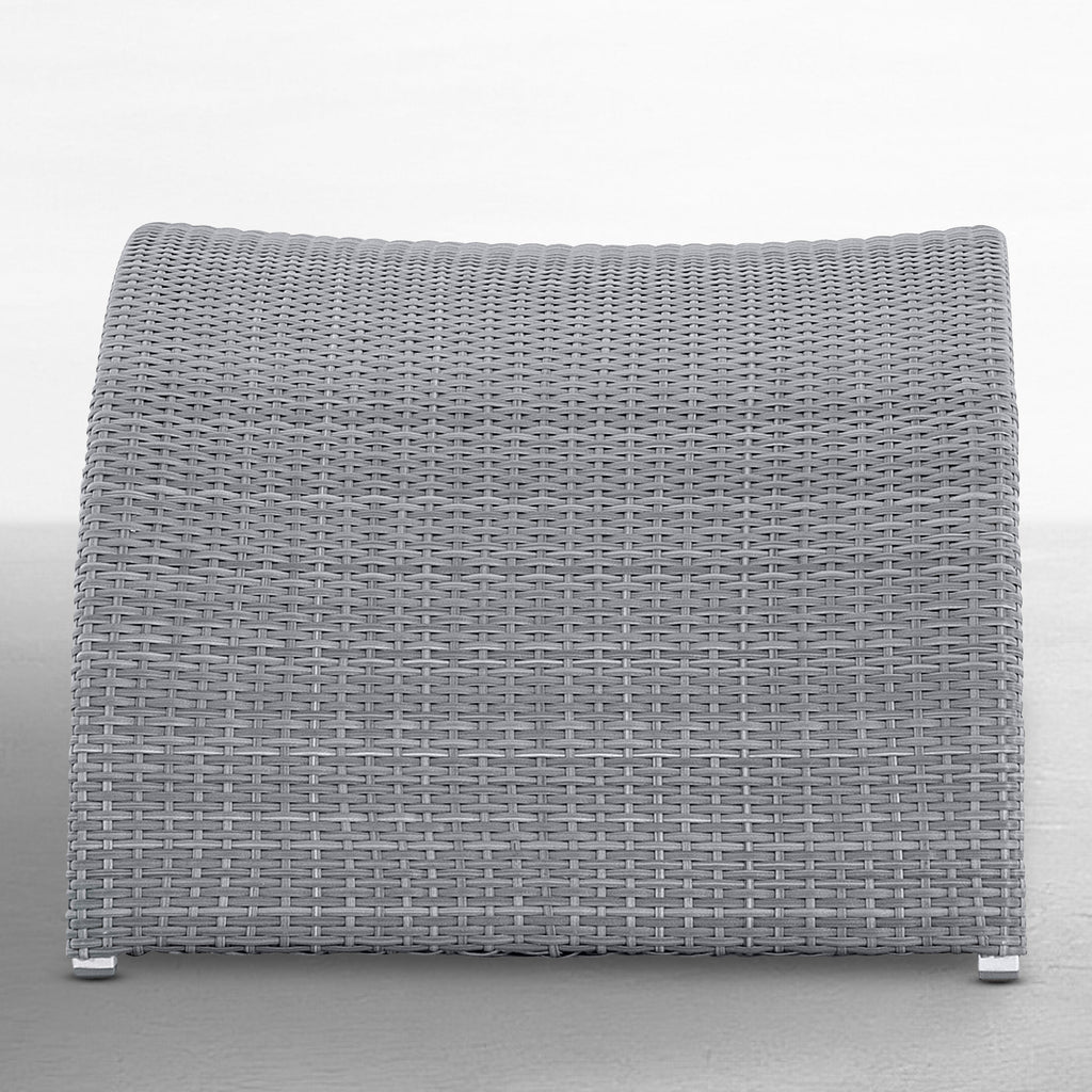 Halo N-Dura Resin Wicker Outdoor Woven Ottoman