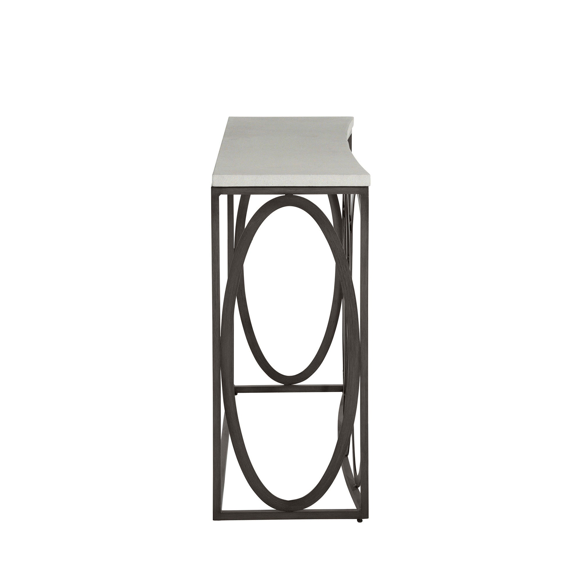 Ella Aluminum Rectangle Outdoor Console Table