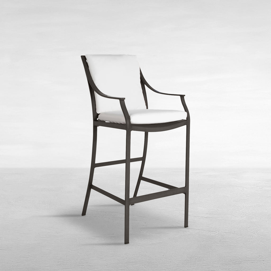 Monaco Aluminum Outdoor Ocean Outdoor Bar Stool