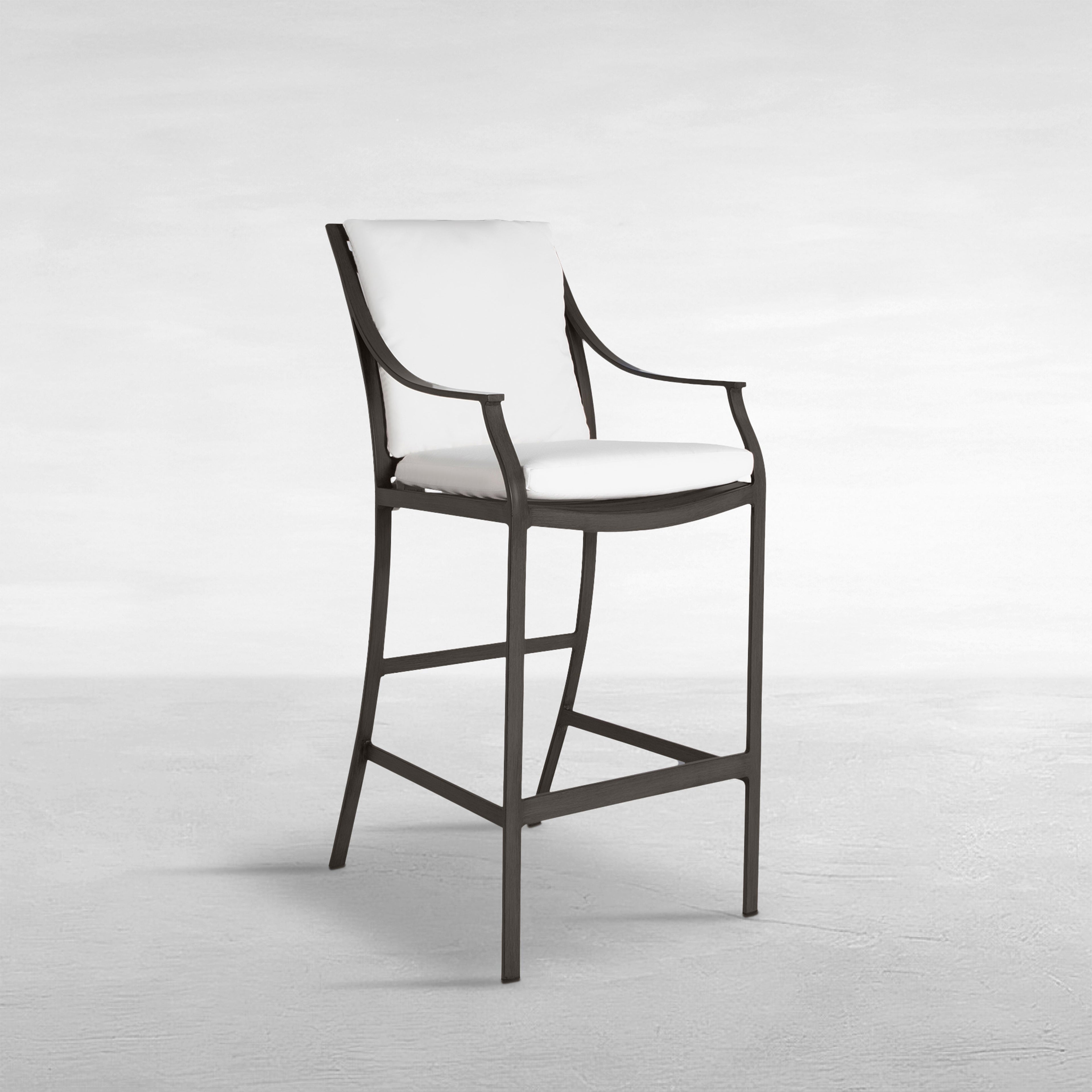 Monaco Aluminum Outdoor Ocean Outdoor Bar Stool