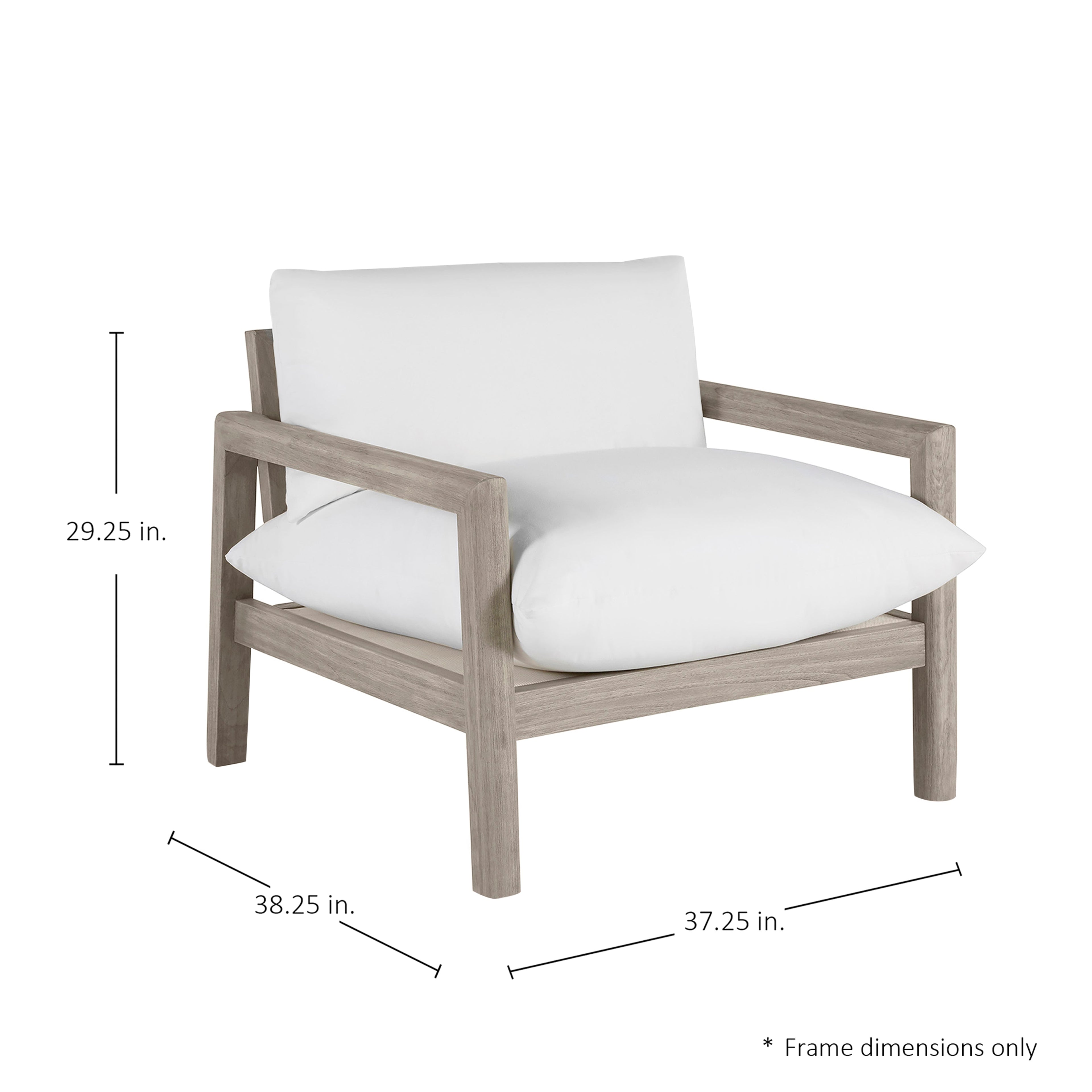 Monterey Teak Outdoor Lounge Chair