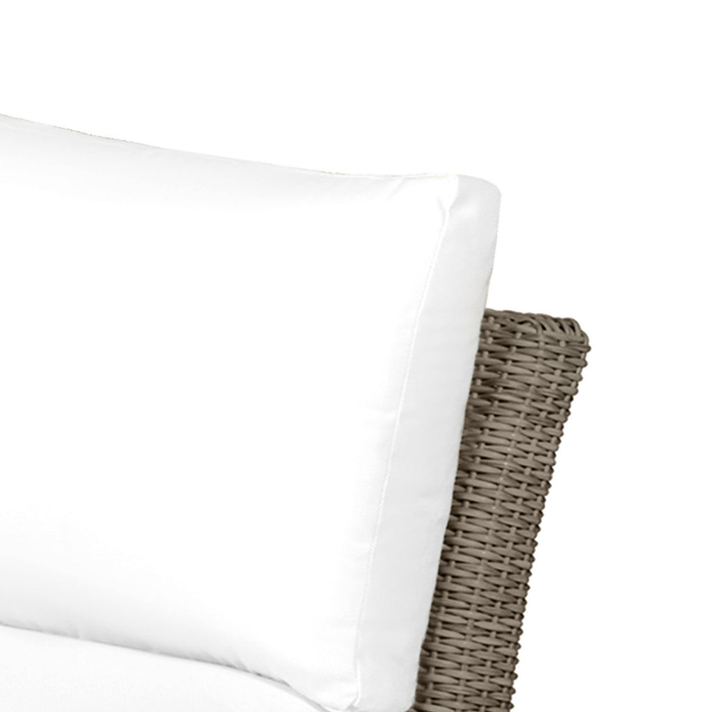 Club Woven Resin Wicker Corner Sectional Sofa