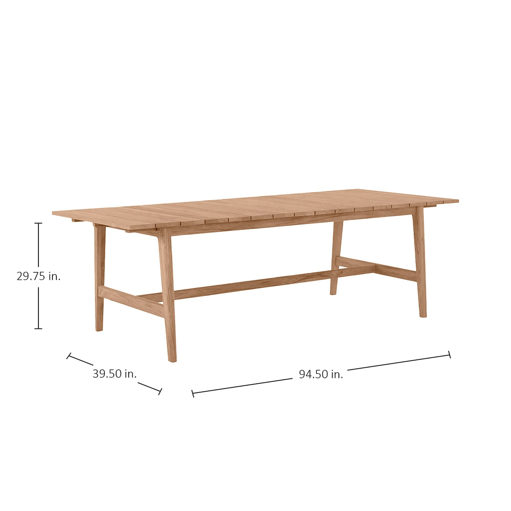 Coast Rectangle Outdoor Extendable Dining Table
