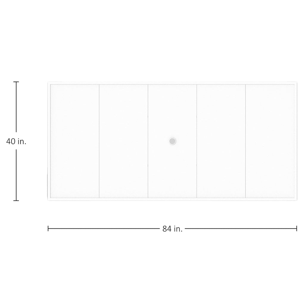 Horizon 84" x 40" Rectangle Outdoor Table Top