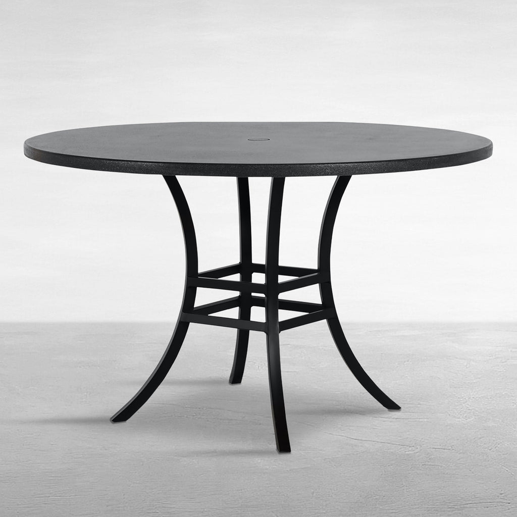Cort Aluminum Outdoor Pedestal Dining Table Base
