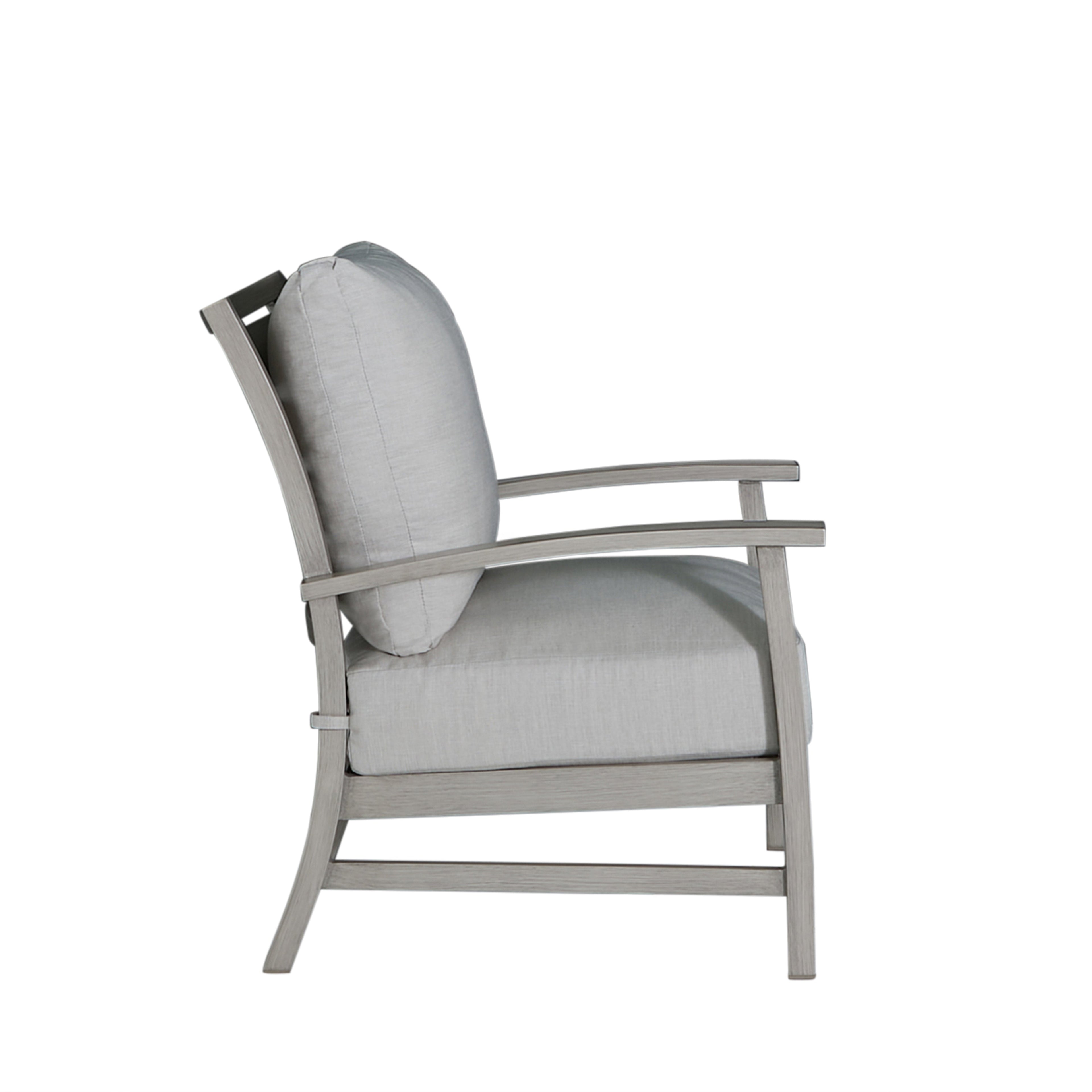 Charleston Aluminum Outdoor Lounge Chair