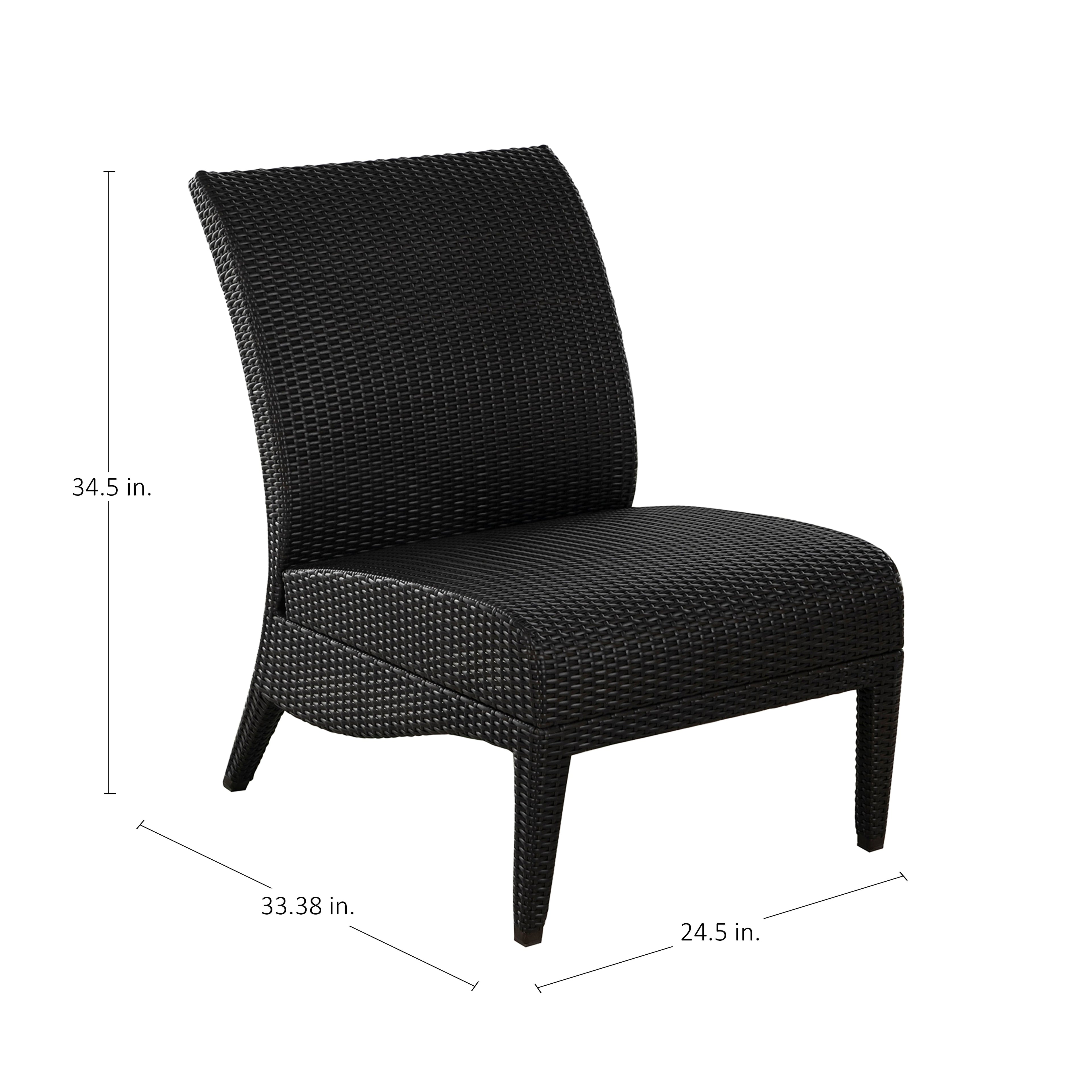 Athena Plus Wicker Outdoor Slipper Sectional Sofa