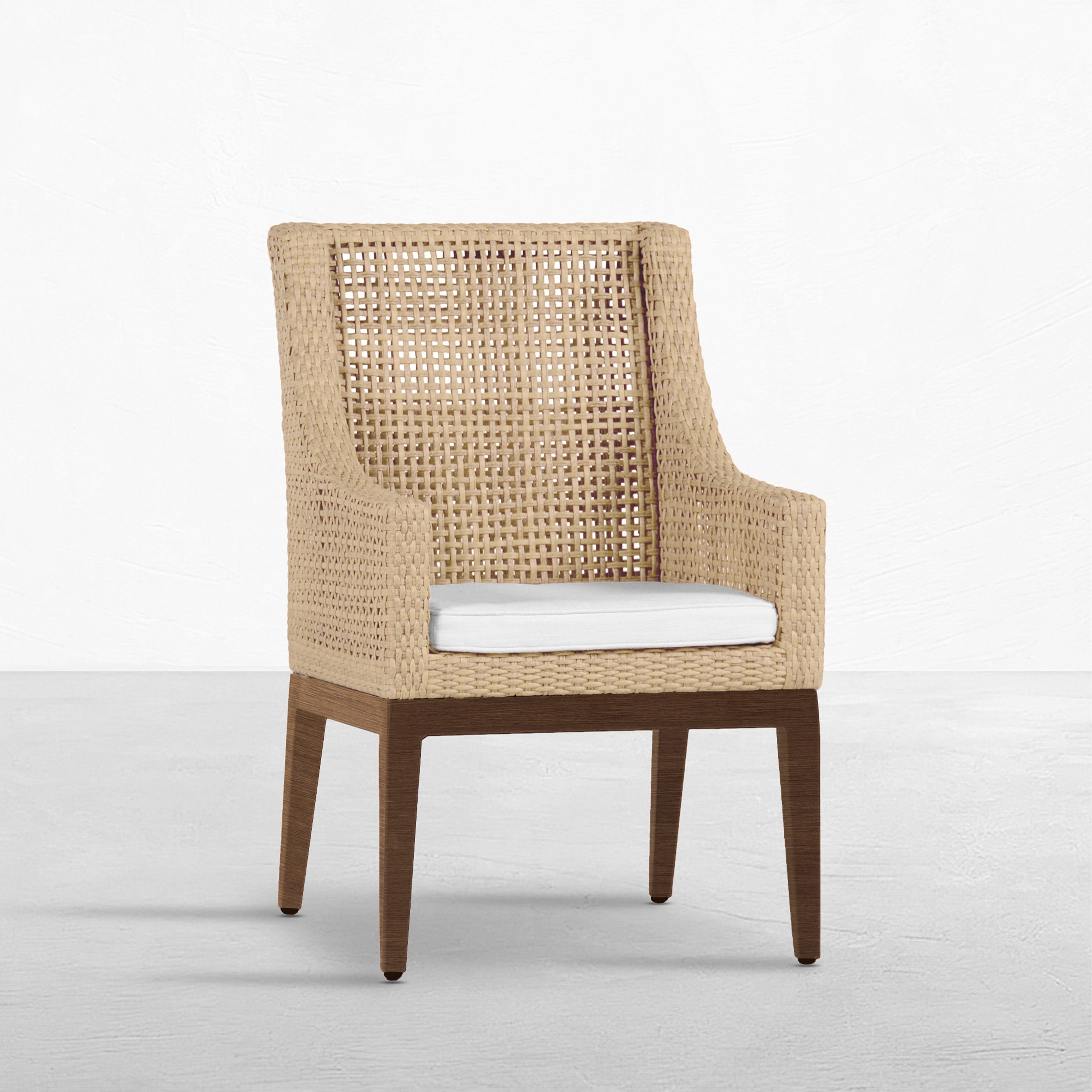 Peninsula N-Dura Resin Wicker Outdoor Arm Chair